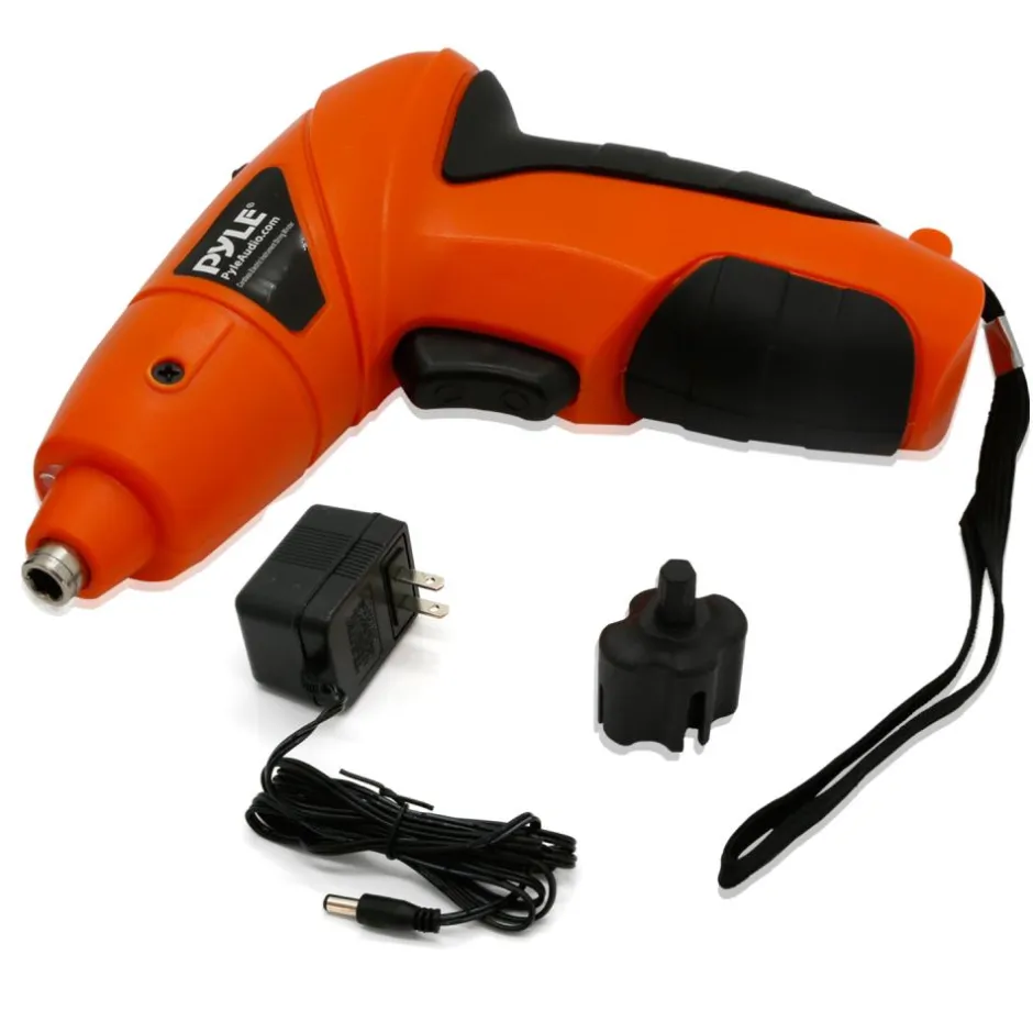 Wireless Guitar String Winder, Rechargeable, LED Light, Universal Fit<Pyle