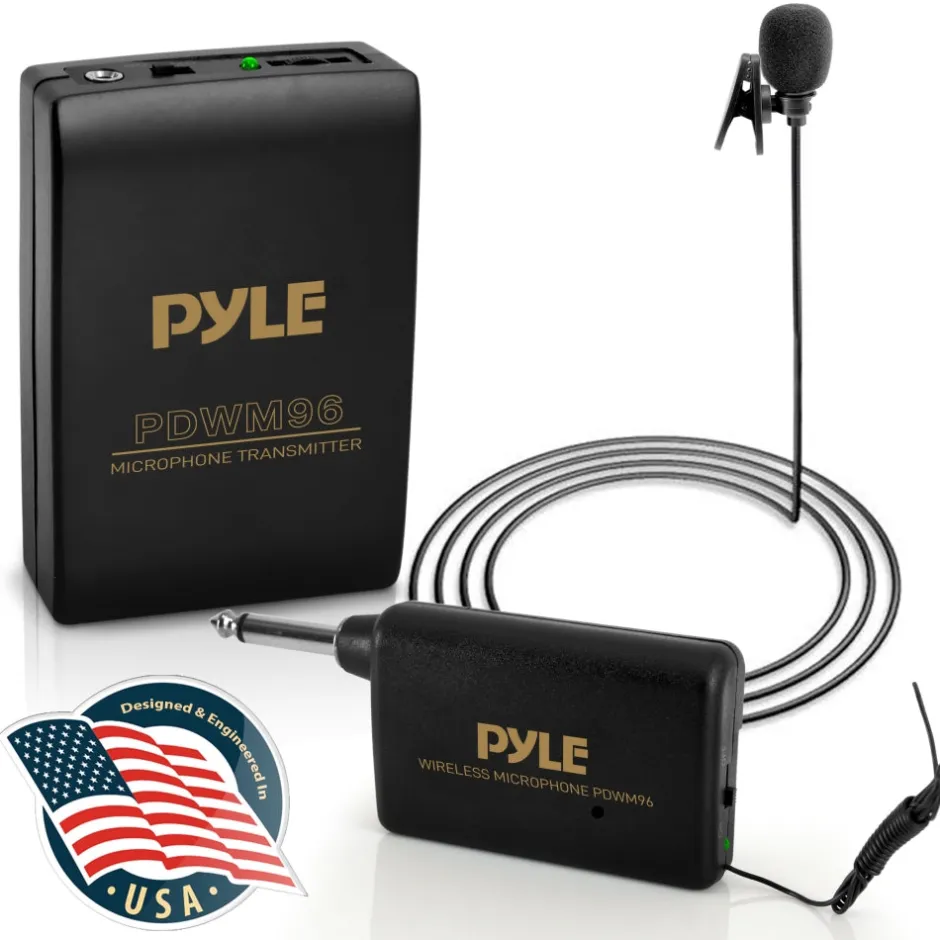Wireless Lavalier Microphone System<Pyle Online