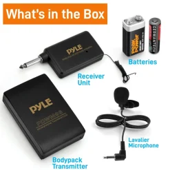 Wireless Lavalier Microphone System<Pyle Online