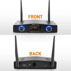 Wireless Mic System - Pro Audio, UHF, USB Powered, Compact Design<Pyle Clearance