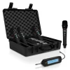 Wireless Microphone System 4-Channel UHF Low Distortion Quad Set<Pyle Best