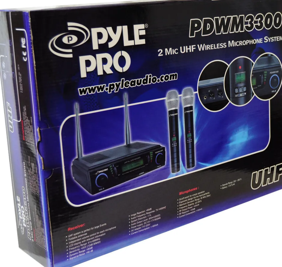 Wireless Microphone System<Pyle
