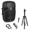 Wireless PA Speaker System 1500W Bluetooth 15" Woofer USB/SD Readers<Pyle
