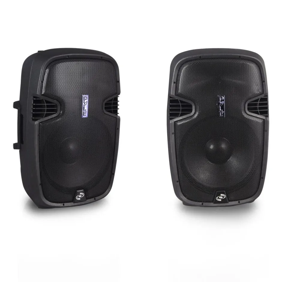 Wireless PA Speaker System 1500W Bluetooth 15" Woofer USB/SD Readers<Pyle