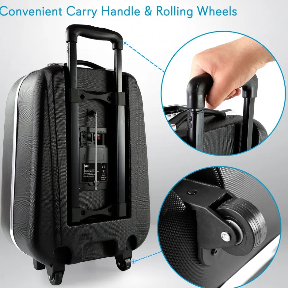 Wireless Portable PA Speaker - 400W Rechargeable Bluetooth System<Pyle Online