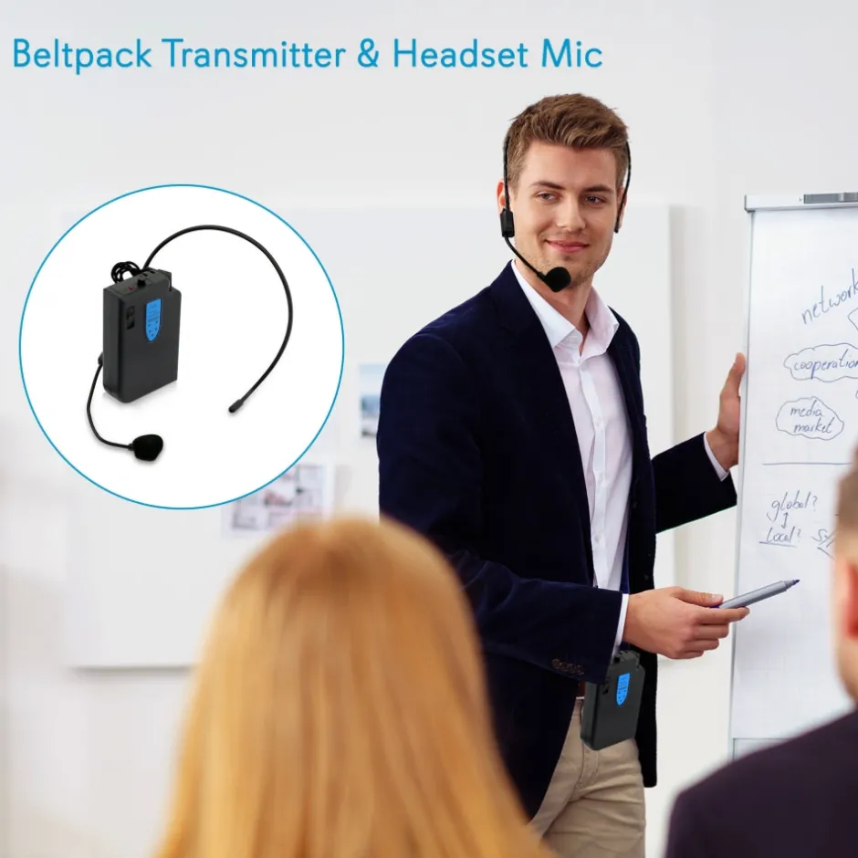 Wireless Portable PA Speaker - 400W Rechargeable Bluetooth System<Pyle Online