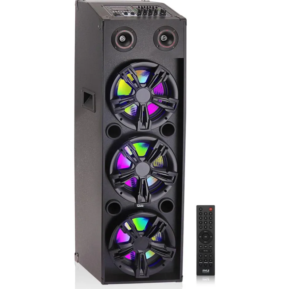 3X10” Wireless Karaoke Pa Speaker System<Pyle Hot
